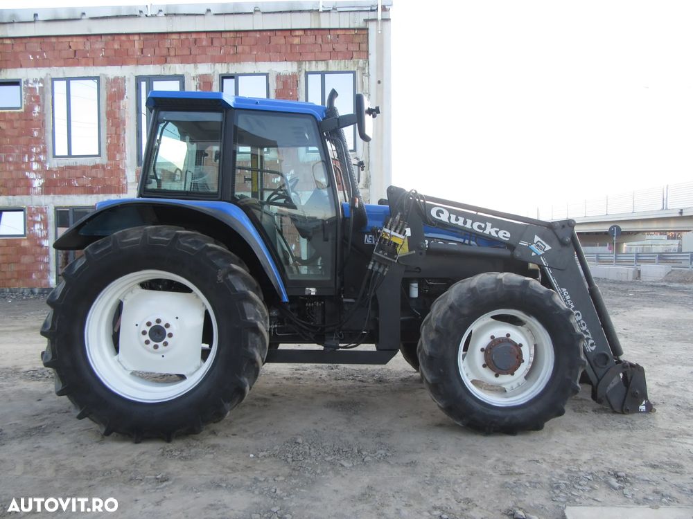 New Holland 8160 cu incarcator frontal - 4