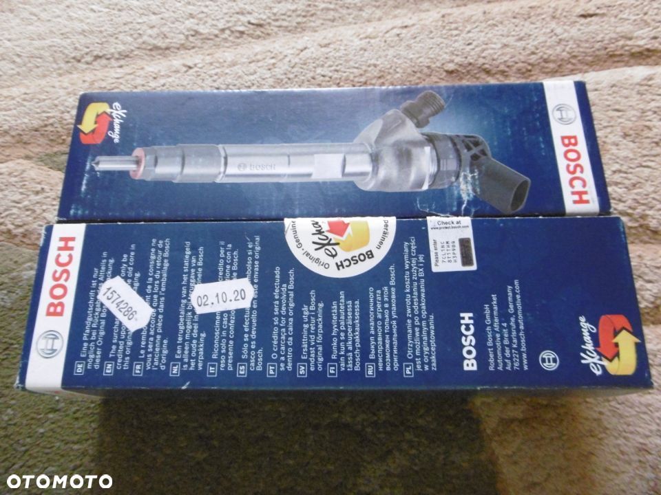 WTRYSKIWACZ FIAT 500 PUNTO EVO PANDA IDEA STRADA QUBO BOSCH 0 986 435 102 - 1