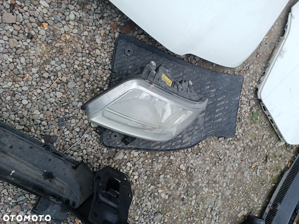 VW T5 2008R KOMPLETNY PRZÓD BIAŁY ZDERZAK LAMPY PAS CZOŁOWY BŁOTNIK MASKA - 4