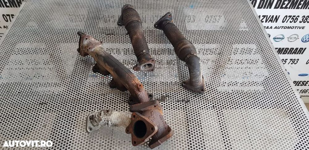 Galerie Evacuare Citroen C5 C6 Peugeot 407 607 2.7 Hdi Motor UHZ - 4