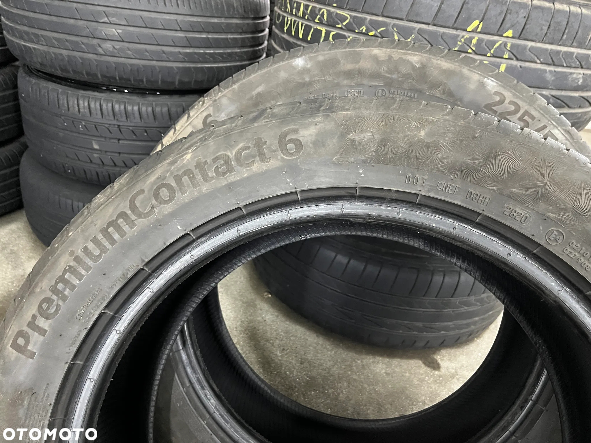 4x Opony Letnie 225/55R19 CONTINENTAL PREMIUMCONTACT 6   20r Promocja!! Cena za 4szt - 6