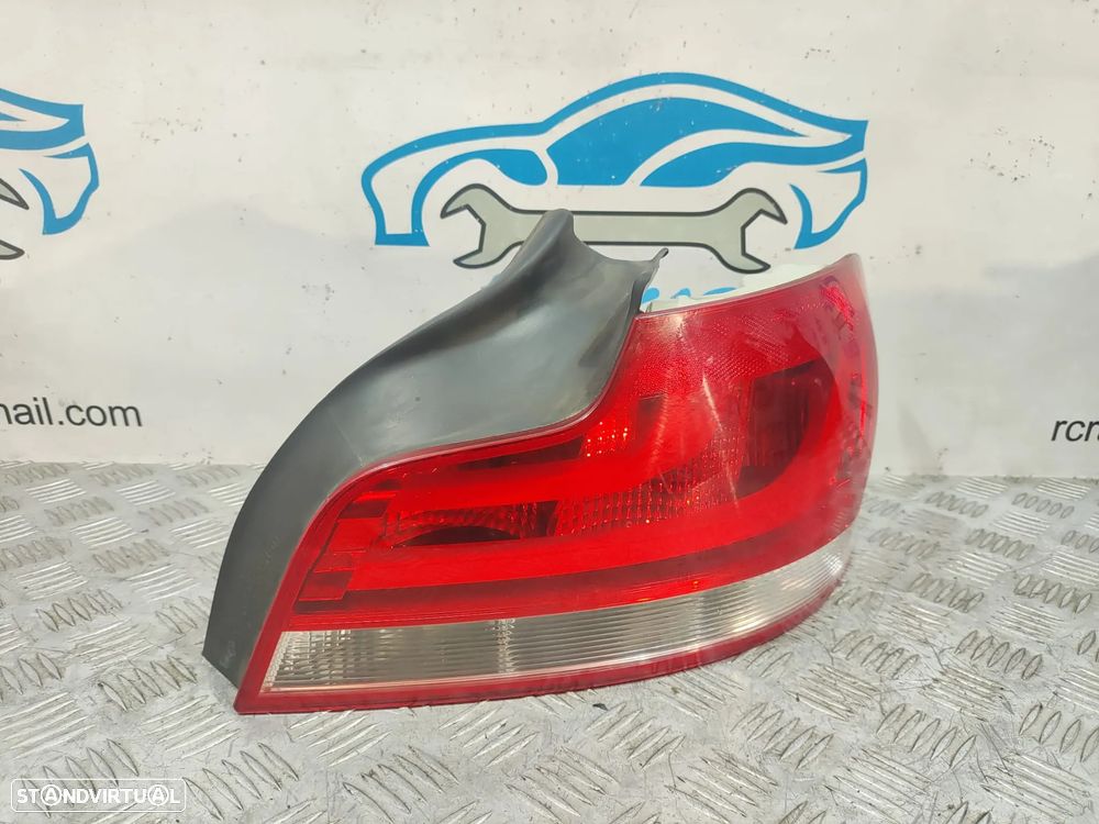 Conjunto Farolins Farolim BMW serie 1 E82 Coupe E88 Cabrio LCI Led 2006 - 2013 7273430 7273429 - 10