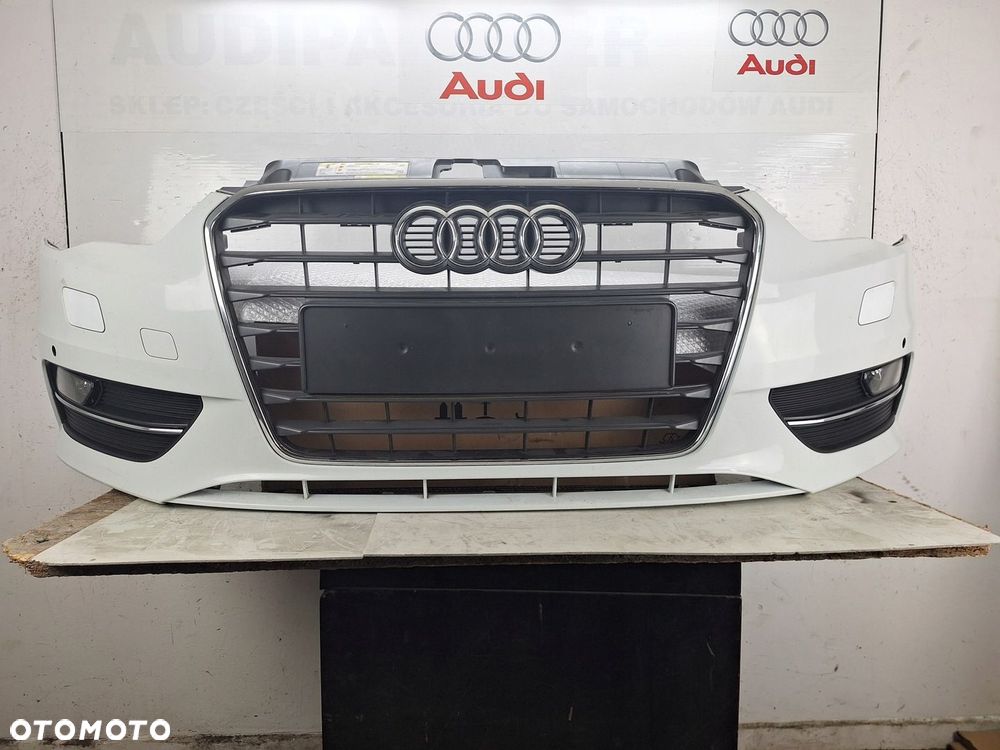 ZDERZAK AUDI A3 8V 8V3 8V4 SPORTBACK 2012-2016 KOMPLETNY 6XPDC HALOGENY - 1