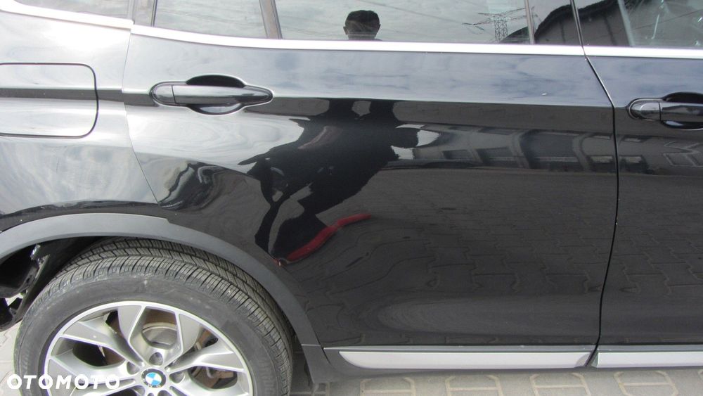 BMW X3 F25 PRAWE TYLNE CZARNE DRZWI PRAWY TYŁ 475 BLACK SAPPHIRE LIFT - 1