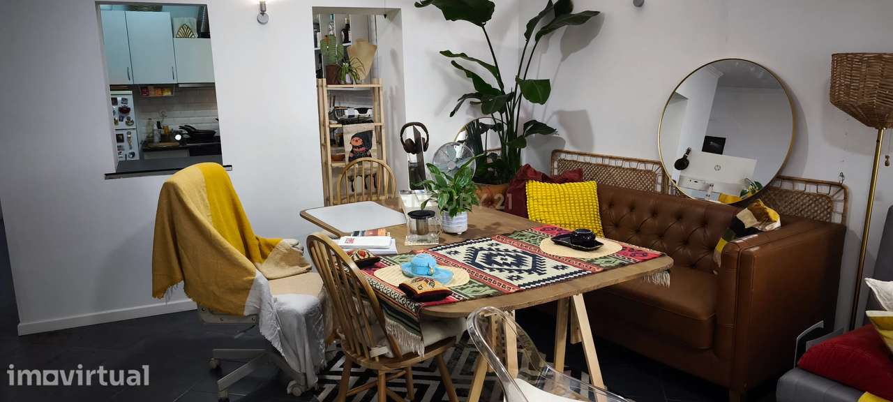 Charmoso Apartamento T1 com Pátio Privativo na Beira-Rio – Santos, Lis - Grande imagem: 3/20