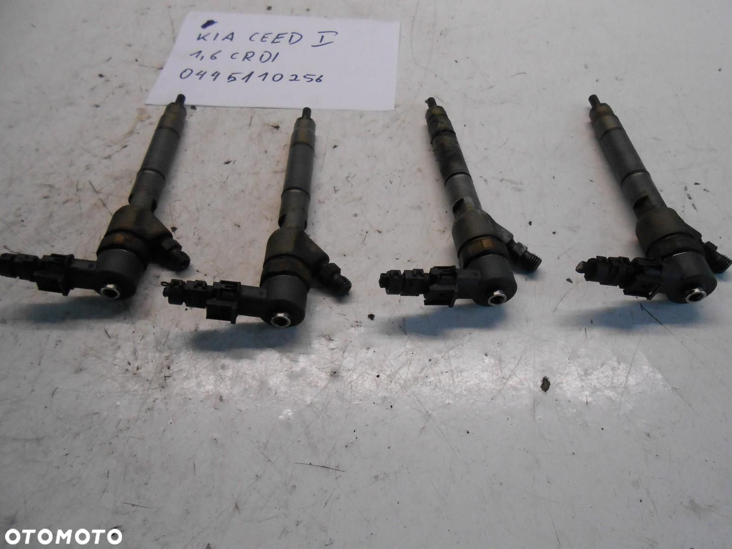 WTRYSK WTRYSKI KIA CEED I 1.6 CRDI 0445110256 # - 4