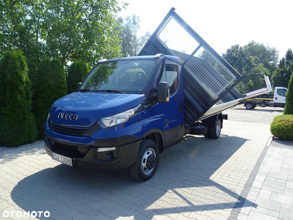 Iveco 35c15 Wywrotka 3-stronna 3,0 HPi Wzmocnione Resory Klima Hak Piękna 4,10m - 11