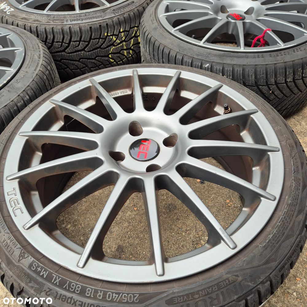 CAŁOROCZNE KOŁA 205/40 R18 FORD FIESTA ST B-MAX +CZUJNIKI POWIETRZA - 12
