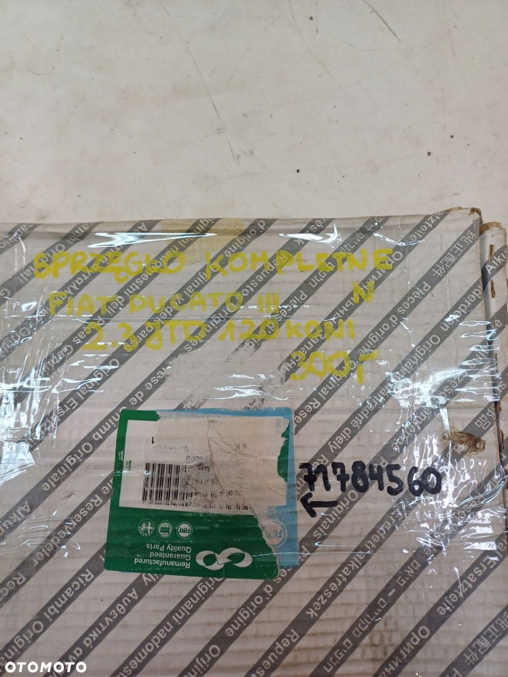 SPRZĘGŁO KOMPLETNE FIAT DUCATO III 3 06- 2.3JTD 120 KONI - 16