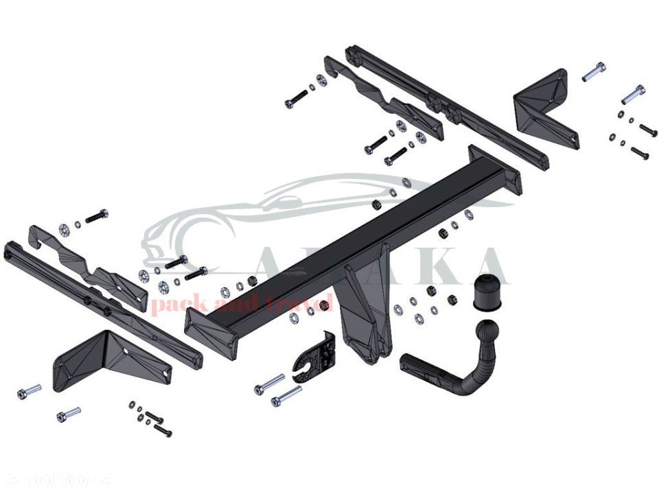 Hak Holowniczy Odkręcany Do Ford Mondeo Turnier Kombi Od 2014 - 3