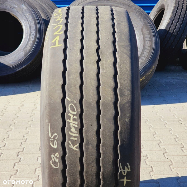385/65R22,5 KUMHO KXT10 11mm 2020rok OPONA UŻYWANA NACZEPOWA T5321