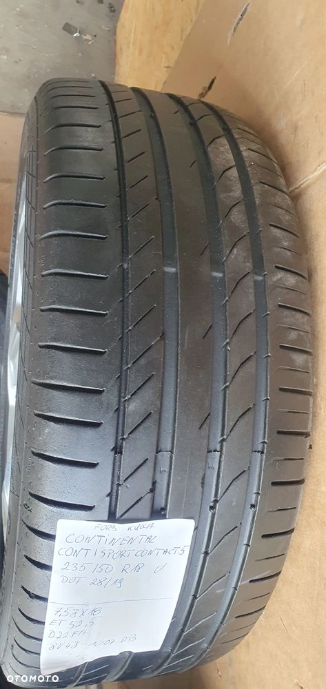 Alufelgi alusy felgi aluminiowe 5X108 7.5J ET52.5 R18 Ford Kuga MK2 8V4J-1007-BB - 15