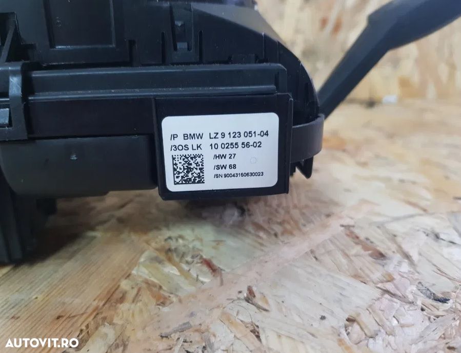 Ansamblu Banda Spira Volan Airbag Manete Semnalizare Stergatoare Bmw X1 E84 Cod - 4