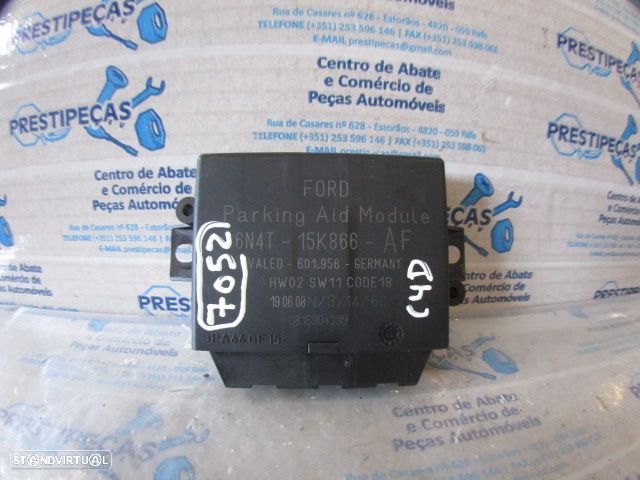 Modulo 6N4T15K866AF FORD FOCUS 2 2008 1.6 Tdci 109CV 5P CINZA ESCURO Módulo Sensores De Estacionamento - 1