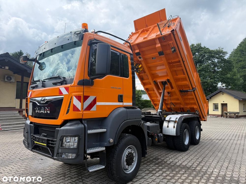 MAN 26.500 TGS wywrotka 6x6, BORDMATIC, 165 t.km.!, TOP! - 7