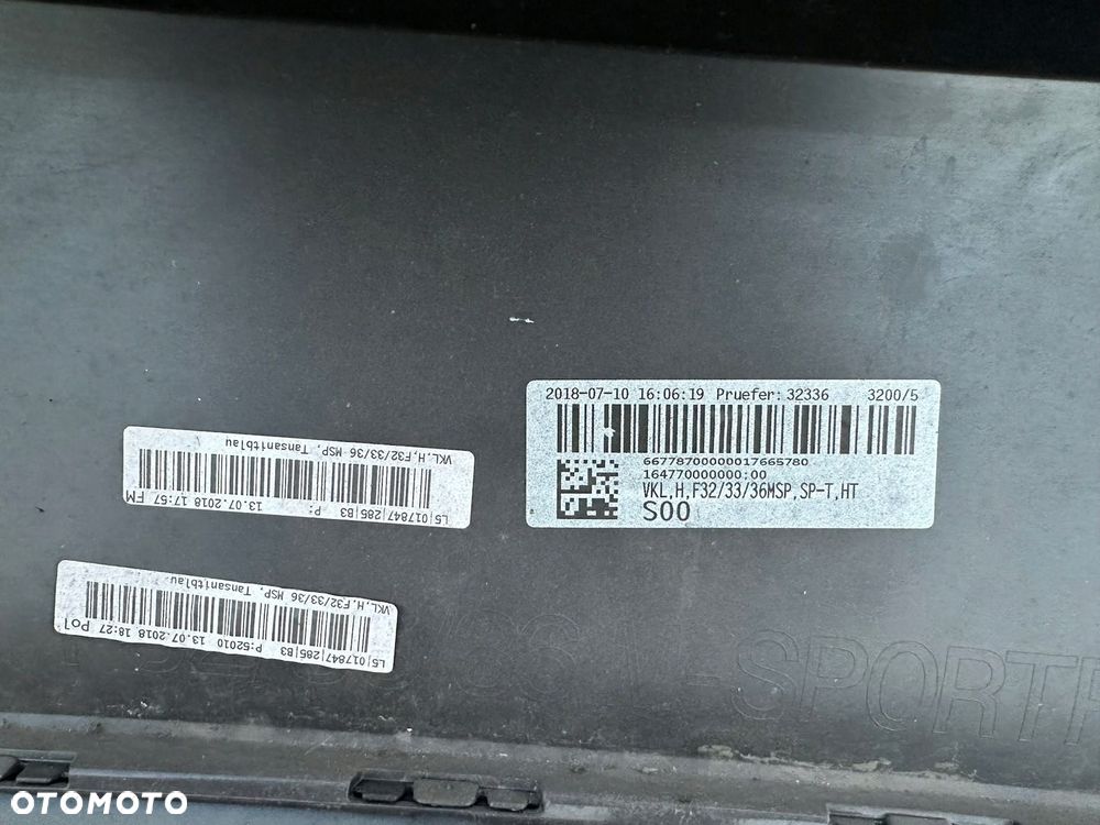 ZDERZAK TYŁ TYLNY BMW F32 F33 F36 M-PAKIET 8054566 KOMPLETNY TANSANITBLAU - 9