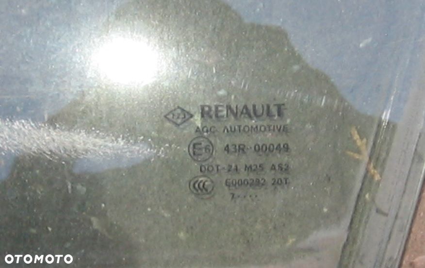 szyba lewa przód drzwi LAGUNA III RENAULT - 2