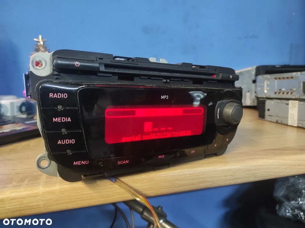 RADIO SEAT MP3 5P0035153B ROZKODOWANE LEON 2 ALTEA TOLEDO 3 4 ALHAMBRA IBIZA 4 WYSYŁKA !!!! - 1