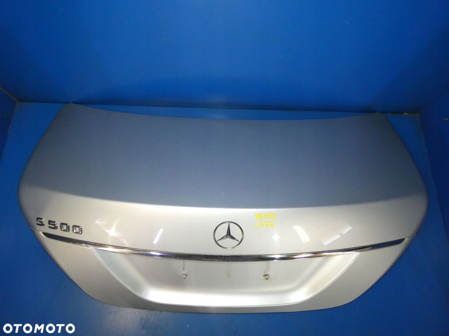 MERCEDES S KLASA W221 KRÓTKA KLAPA BAGAŻNIKA - 2