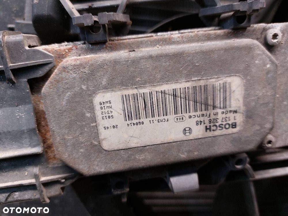 CHŁODNICA WODY KLIMATYZACJI INTERCOOLER WENTYLATORY FOCUS MK2 3M5H-8C607-UF - 3
