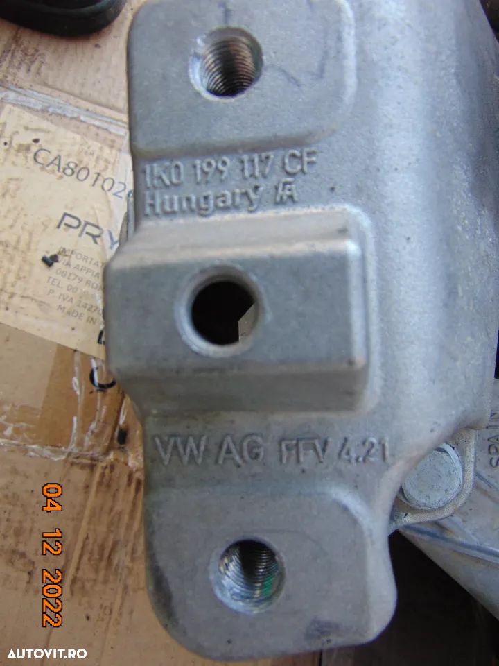 Suport cutie VW Seat Audi golf 7 8 t roc t cross a3 q3 passat scirocco ateca leon polo ibiza skoda - 2