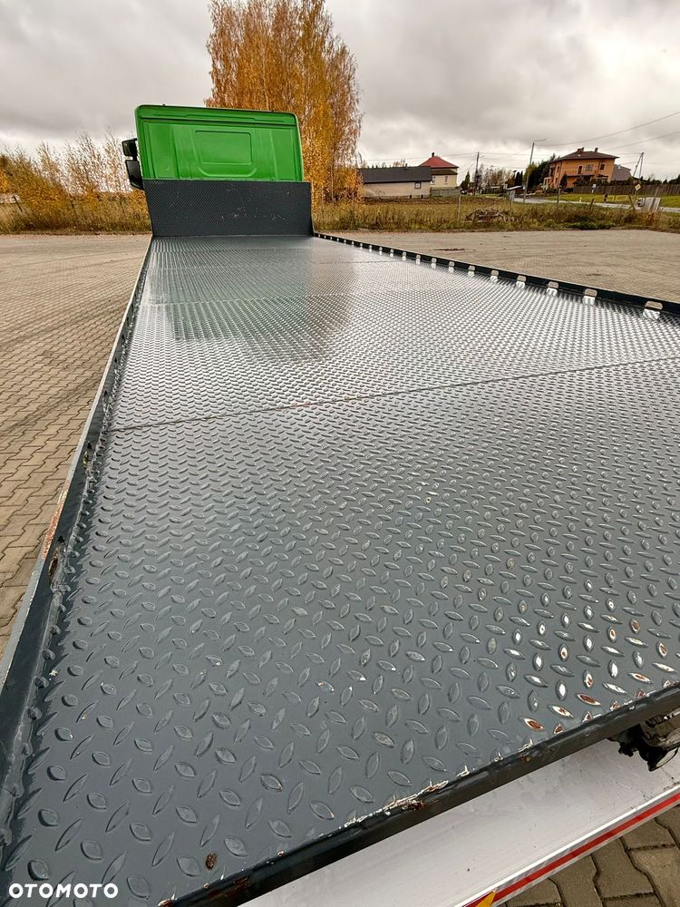 Scania P320 / PLATFORMA / NOWY / 5 TYŚ KM / SYPIALKA / 2023 ROK / CAŁA NA PODUSZKACH / 7.7 M DŁUGOŚCI / LAWETA / DO PRZEWOZU MASZYN ROLNICZYCH ITP - 16