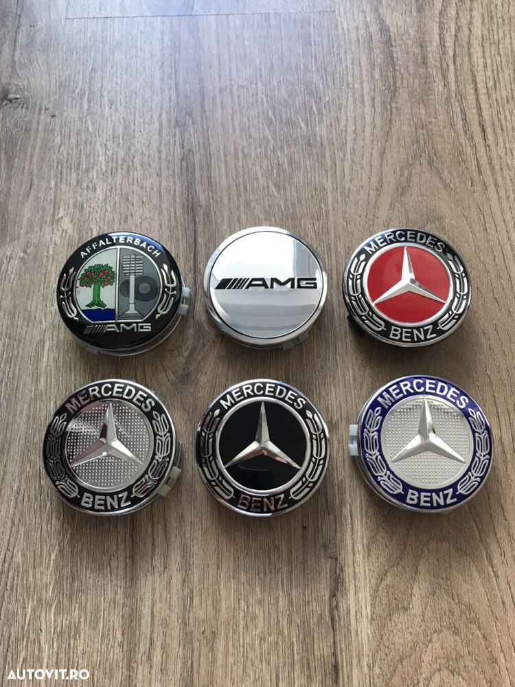 Capace Roti Jante compatibil Mercedes Benz Amg 75mm si 60mm - 4