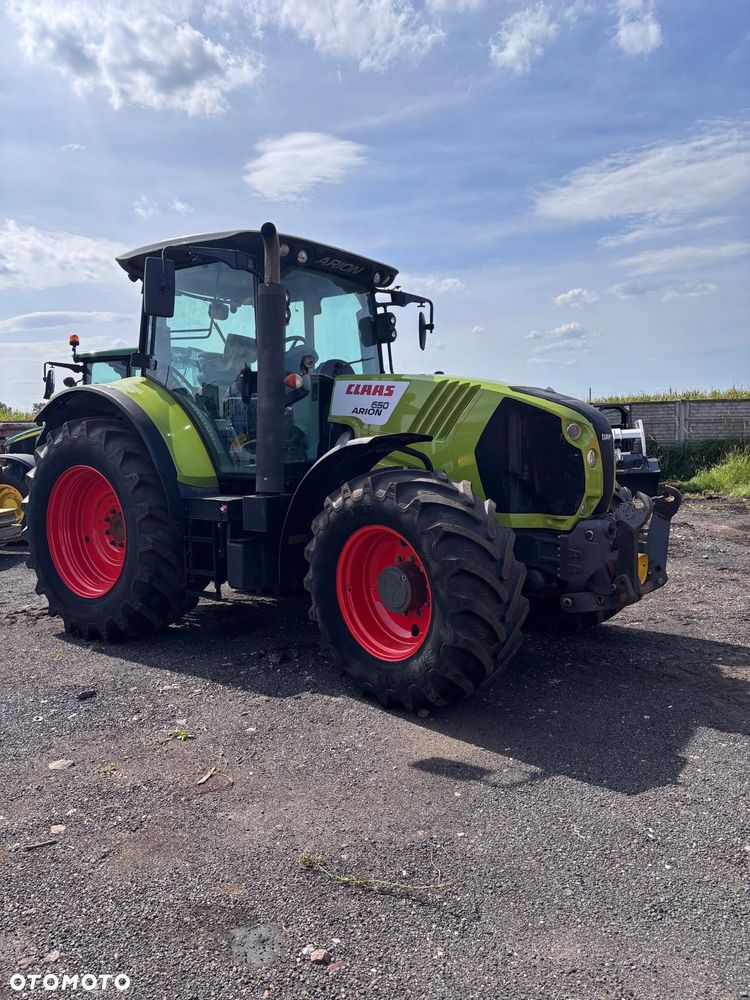 Claas Arion 650 CEBIS  Przedni TUZ WOM I Amortyzowana przednia Oś Pneumatyka