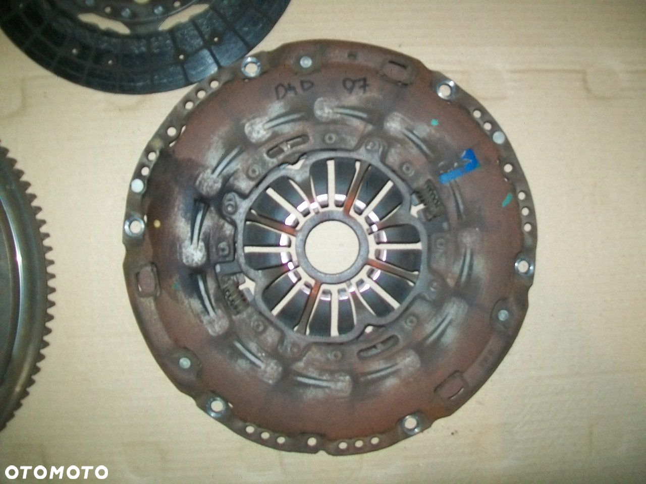 TOYOTA COROLLA VERSO 04-08 D-CAT KOŁO DWUMASOWE SPRZĘGŁO DOCISK - 3