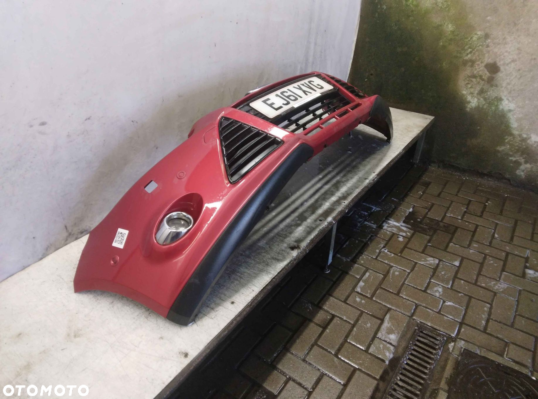 ^ ZDERZAK PRZÓD PRZEDNI FORD FOCUS MK.3 3 III TITANIUM UB BORDO BORDOWY PDC CZUJNIKI SPRYSKIWACZE LAMP XENON HALOGENY - 4