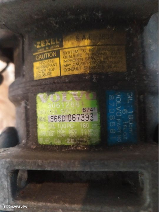 COMPRESSOR AC VOLVO V40 S40 8708581 - 2