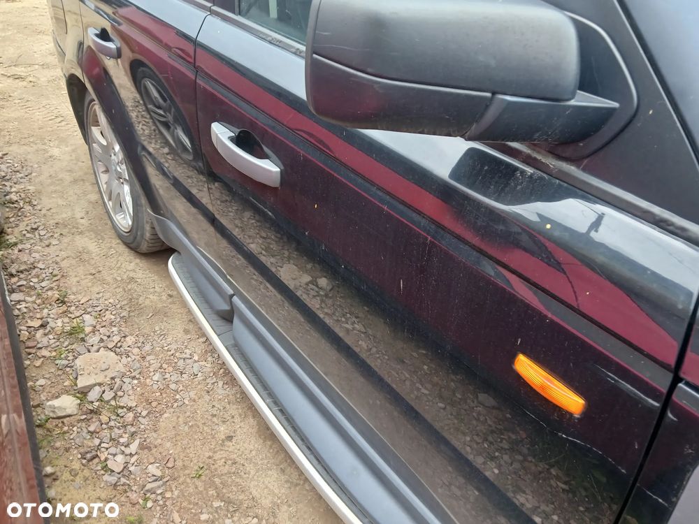 LAND ROVER SPORT L320 JAVA BLACK maska pokrywa silnika klapa bagażnika zderzak lampa reflektor - 5