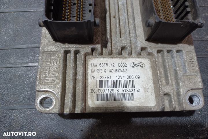 Calculator motor ECU 51843150 51843150 Ford Ka 1 [1996 - 2008] Hatchb - 3