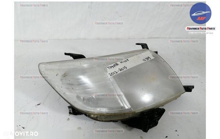 Far Dreapta original cu halogen Toyota  Hilux  7 [2th facelift] [2011 - 2