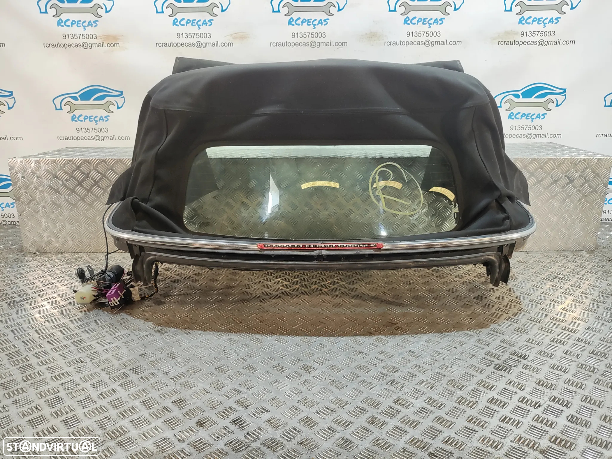 CAPOTA LONA PRETA ELETRICA ORIGINAL MINI COOPER D COOPER S MINI ONE R57 LCI CABRIO R57 VIDRO AQUECIDO - 2