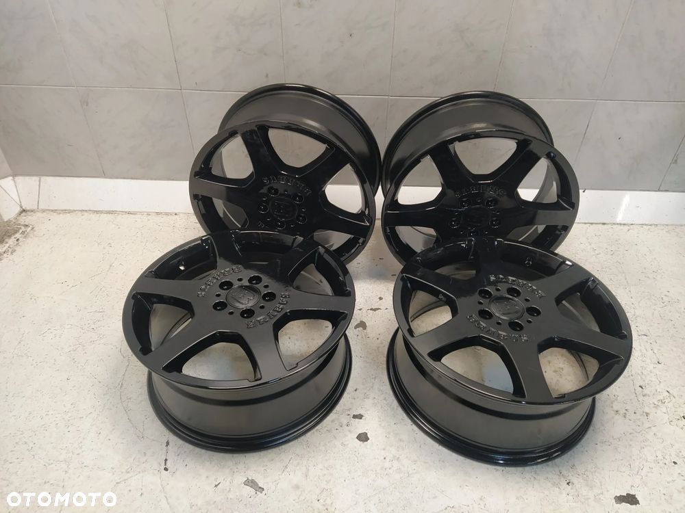 BRABUS MERCEDES 8X18 ORYGINALNE FELGI ALUMINIOWE R18 ET67 5x112 KOMPLET DEKIELKI ORYGINAŁ - 2