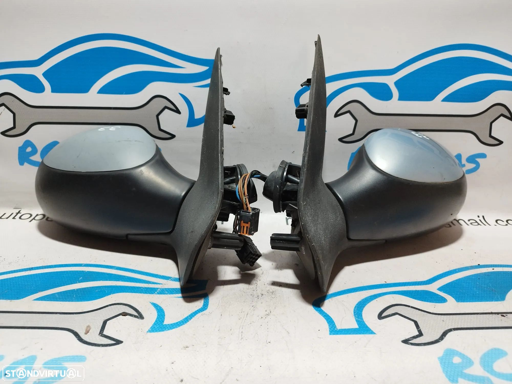 ESPELHO RETROVISOR ESQUERDO DIREITO PEUGEOT 206 96480953XT 96480953 96437171XT 96437171 ELETRICO AQUECIDO ESPELHOS RETROVISORES - 1
