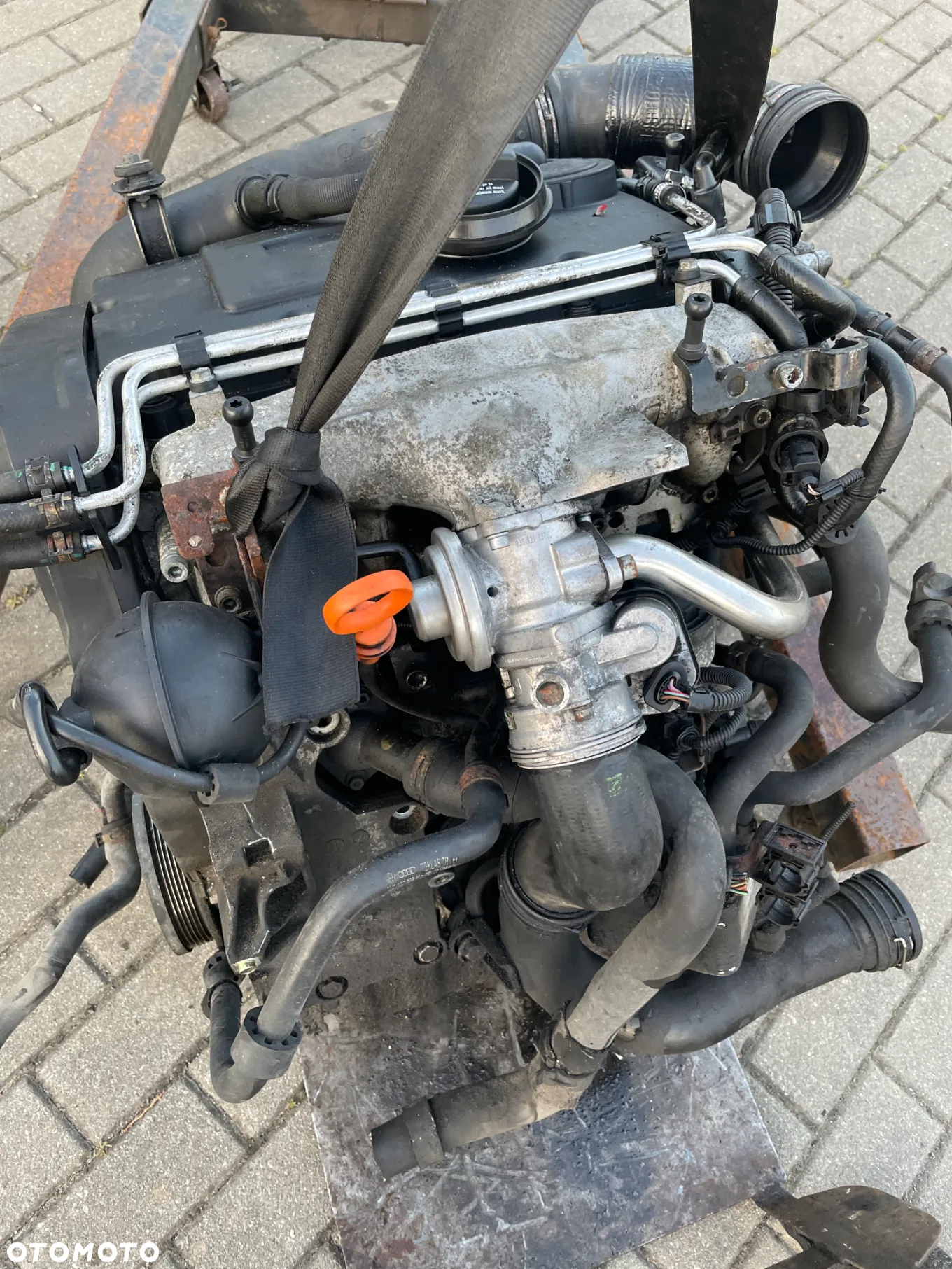 VW TOURAN SILNIK BKD 2,0 TDI 140km Z NIEMCA KOMPLETNY - 3
