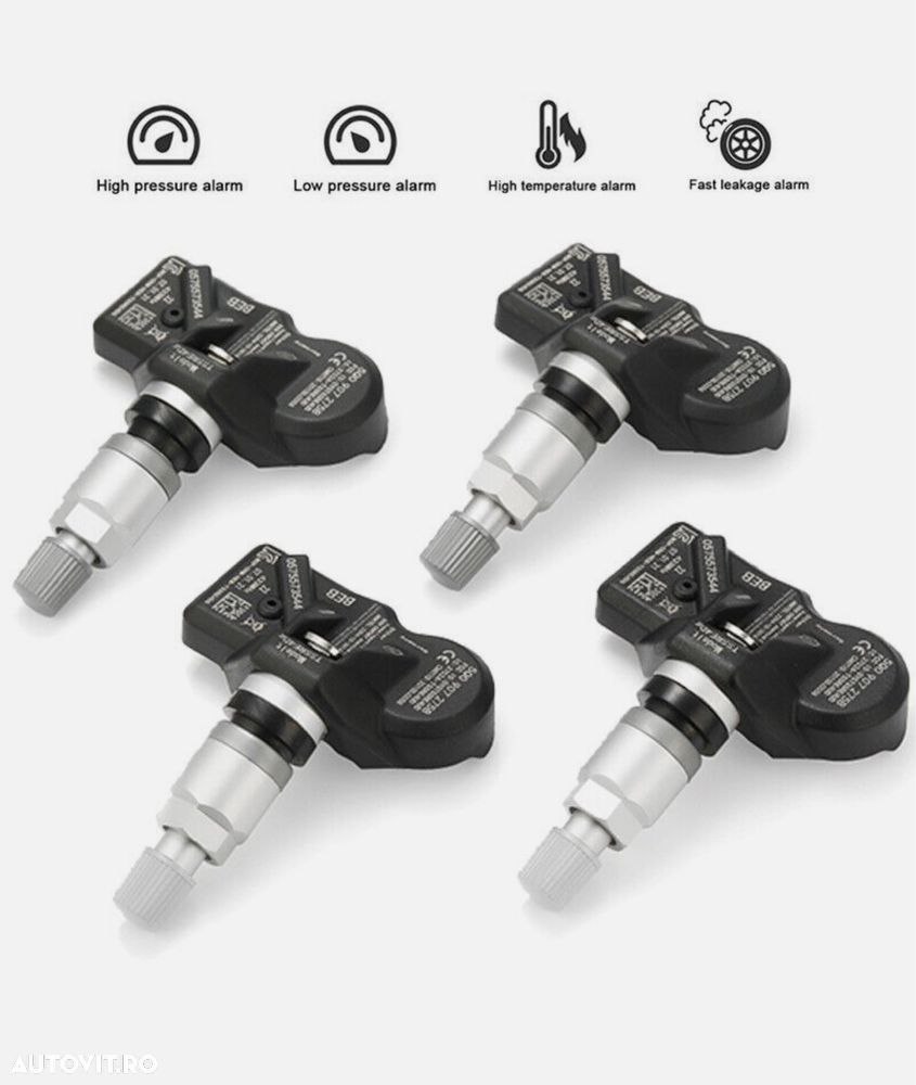 Set Senzori Senzor Presiune Roti Anvelope TPMS Vw Audi Skoda Porsche - 1