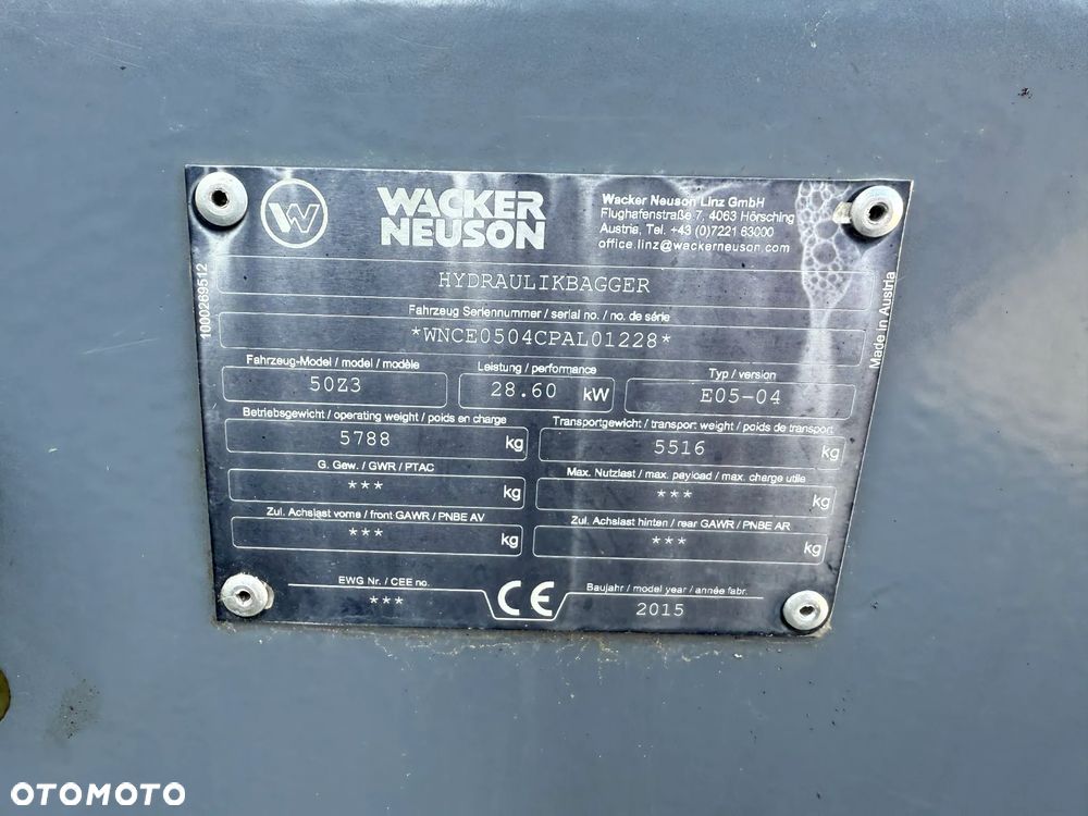 Wacker Neuson 50Z3 - 25