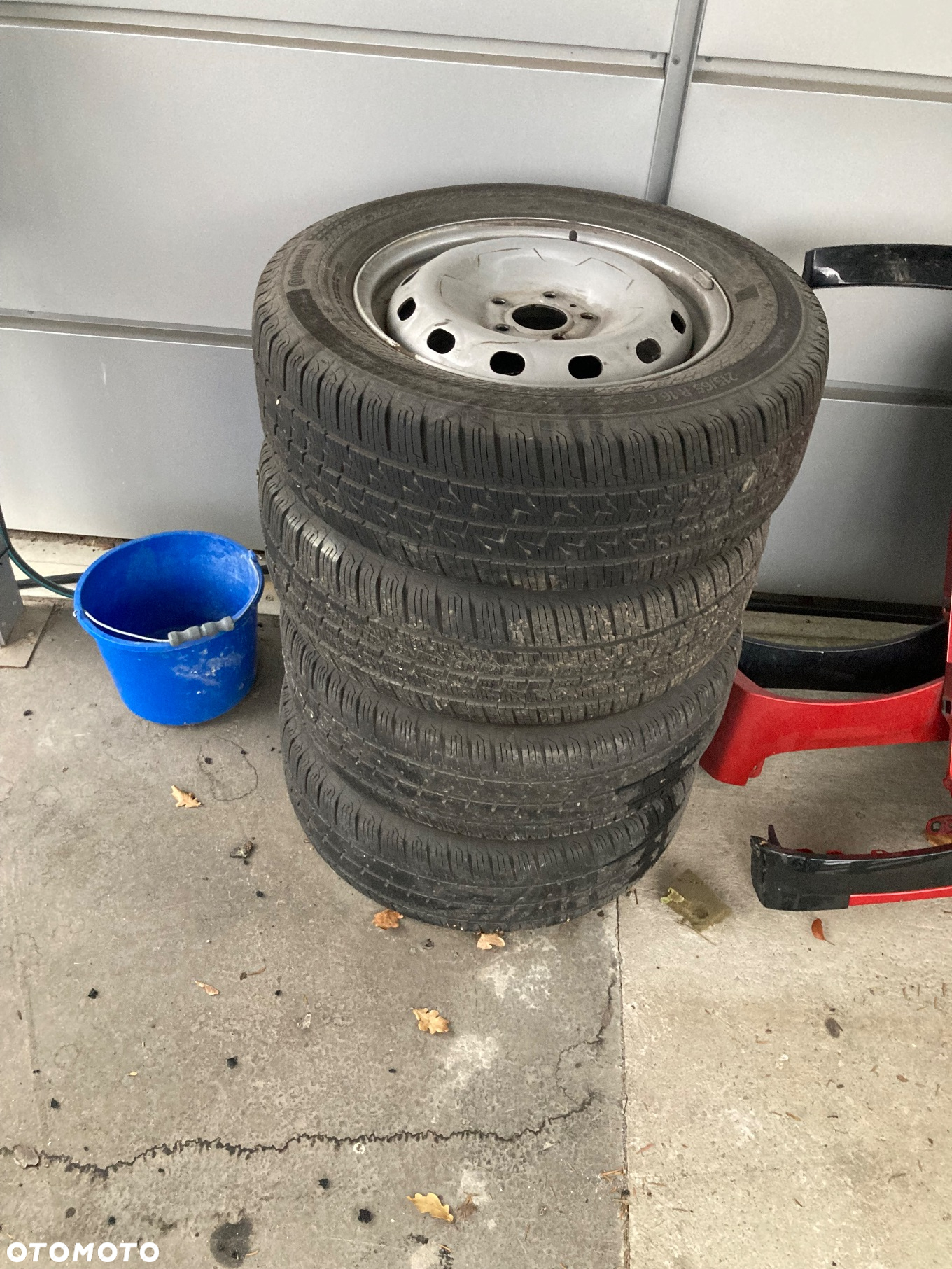 Renault Trafic 3 III LIFT 4 IV DOT 2023r Fiat Talento Opel Vivaro  4 x koła felgi z oponami Continental 215/65R16C 215/65 R16 C Letnie opony felgi stalowe koła opony Wwa - 2