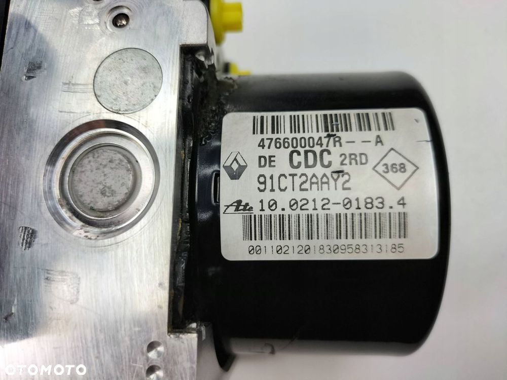 POMPA STEROWNIK ABS LAGUNA III 476600047R 10.0212-0183.4 10.0961-1419.3 - 5