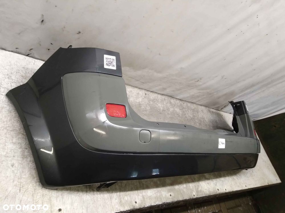 ^ ZDERZAK TYŁ TYLNY DO RENAULT SCENIC II 2 TEB66 SZARY GRAFITOWY - 5