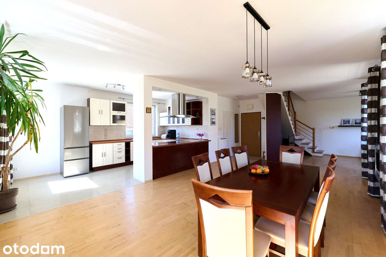 Apartament 137 m² | salon ~60 m² | 2 poziomy | 2 balkony | Osowa