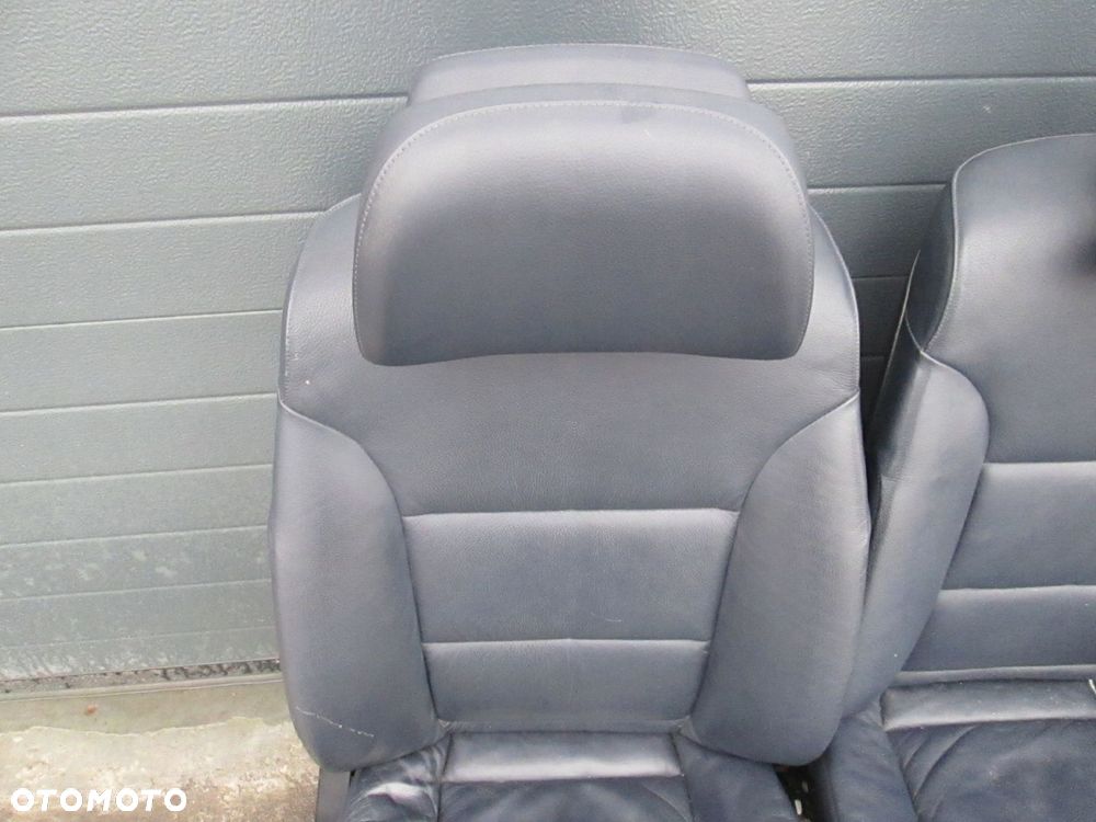 BMW E61 LCI FOTELE SKÓRZANE KANAPA KPL GRZANE ELE - 3