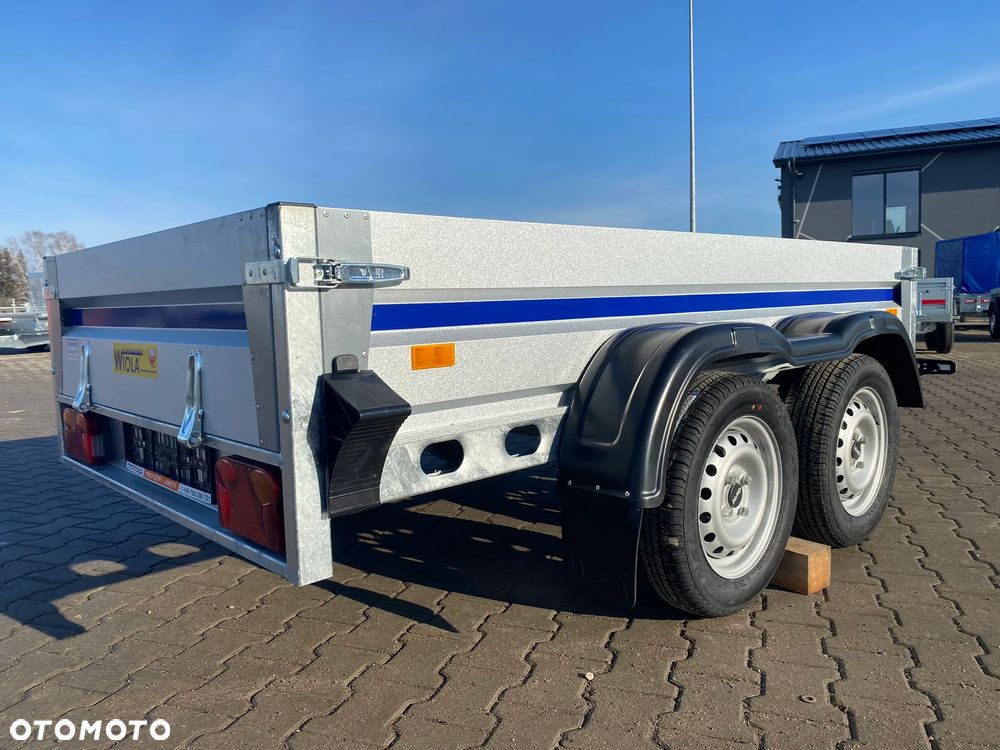 Wiola DOSTAWA Przyczepka KRAKUS+ wym. 252x132x38 Przyczepa dwuosiowa SPAWANA niehamowana SOLIDNA kat.B! - 17