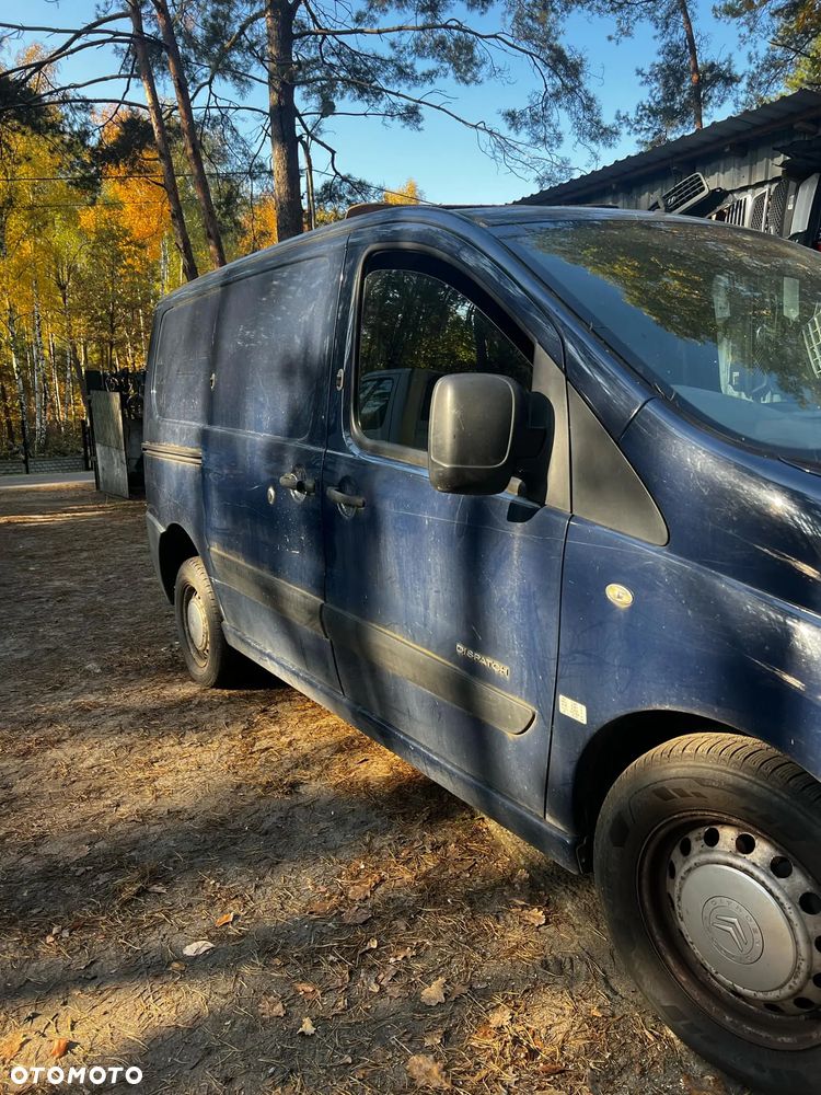 CZĘŚCI - CITROEN Dispatch Jumpy Scudo Peugeot Expert  DRZWI, LAMPY, ) - KNPB Niebieski Zderzak Tył - 6