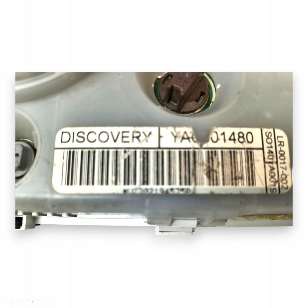 LICZNIK ZEGARY YAC001480 Land Rover Discovery II 2.5 TD5 Diesel 142 835km - 15
