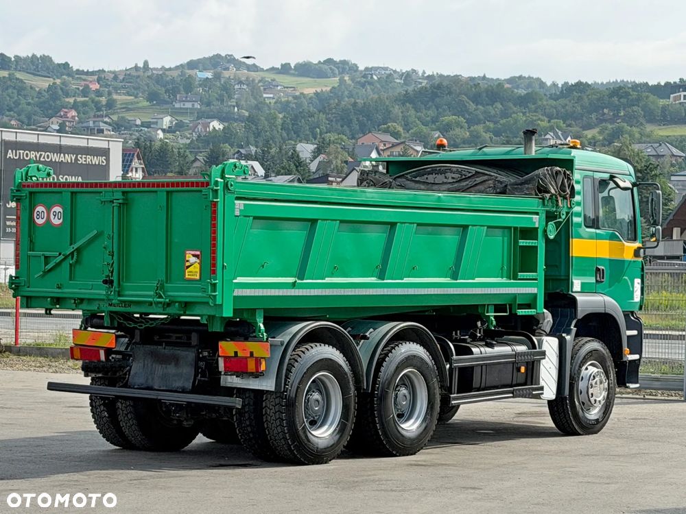 MAN TGA 33.350 * WYWROTKA 5,20 m + BORDMATIC * 6x4 * STAN BDB - 10