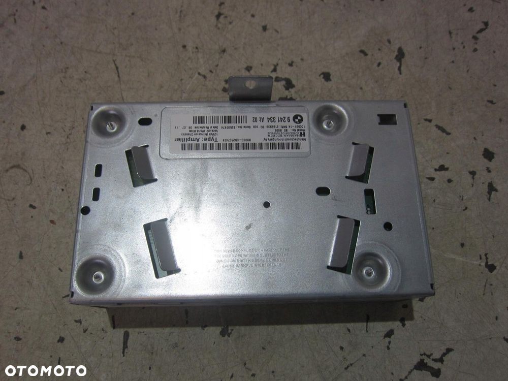 BMW F10 WZMACNIACZ HIFI AMPLITUNER HARMAN 65129312592 9239388 9241334 - 2